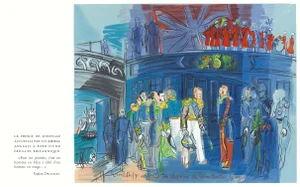 1965 Lithograph After Raoul Dufy's "Le Prince De Joinville Reçu À Bord D’une Frégate Anglaise"
