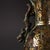 Bronze Vase With Gold Inlay, Twin Dragon Head Handles & Archaic Script, Chinoiserie Tabletop Bronze Vessel For Sale - Image 4 of 10
