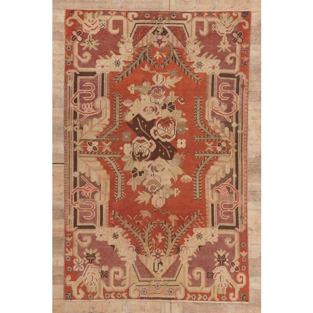 Antique Turkestan Khotan Rug, 05'08 X 08'11 For Sale - Image 10 of 10