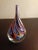 Contemporary 1980s Millifiore Tear Drop Art Glass Paper Weight For Sale - Image 3 of 8