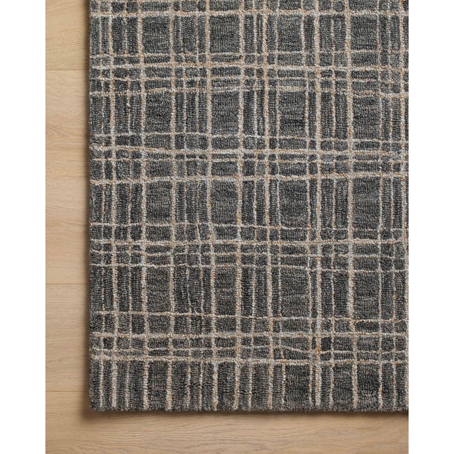 2020s Chris Loves Julia x Loloi Polly Graphite / Pebble 3'-6" x 5'-6" Accent Rug For Sale - Image 5 of 6