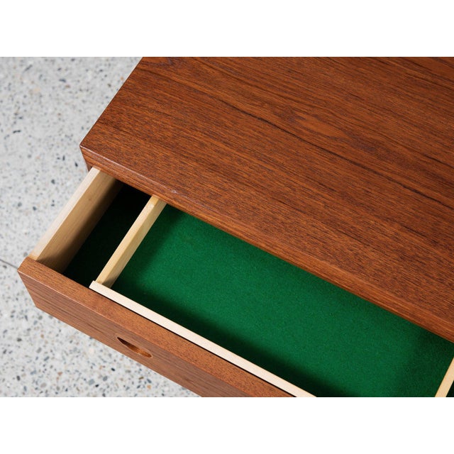 Mid-Century Danish Sideboard attributed to Takashi Okamura & Erik Marquardsen for O. Bank Larsen, 1960s For Sale - Image 9 of 12