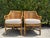 Henry Link Vintage Henry Link Saint Andrews Scroll Arm Rattan Club Chairs - A Pair For Sale - Image 4 of 12