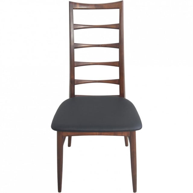 Vintage Lis Chairs in Stained Beech by Ib Kofoed Larsen, 1960s, Set of 6 For Sale - Image 17 of 18