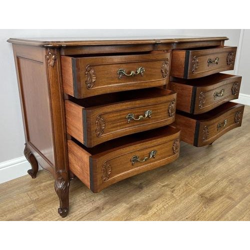 Vintage French Chest of Drawers in Walnut For Sale - Image 15 of 16