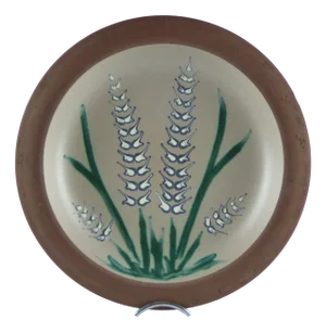 Scandinavian Ceramic Plate, 1960s