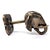 This cast brass elephant head wall mount coat purse hook is a unique piece. Made in India, this hook features intricate...