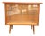 Sapelli Mahogany TV Display Cabinet with Rotating Top For Sale