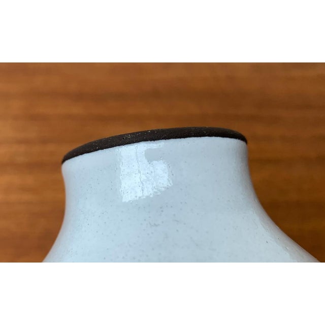 Mid-Century German Studio Pottery Vase from BKW Böttger Keramik Wandsbek, 1960s For Sale - Image 12 of 17