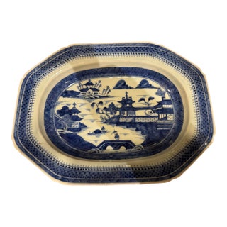 Antique 19th Century Canton Bowl For Sale