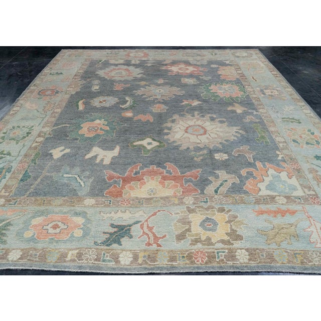 Turkish Oushak Rug 9'6" x 13' #20376 Explore a curated collection of hallway runners, wool rugs, and handmade masterpieces...