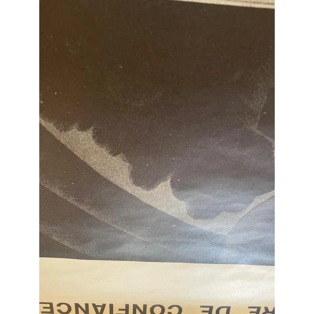 Vintage Black and White Poster by Berliet- Draeger, 1929 For Sale - Image 10 of 12