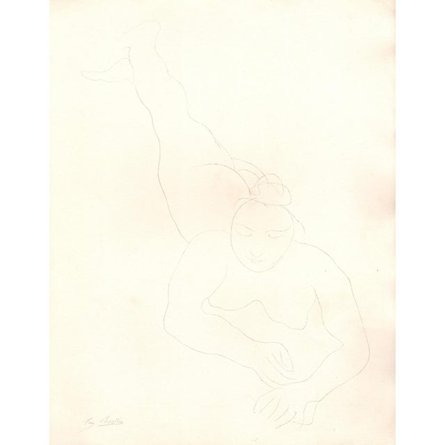 Rodin, Her Legs Tense and Vibrant as the Strings of a Viola, Nude, Original Lithograph, 1902 For Sale - Image 8 of 8