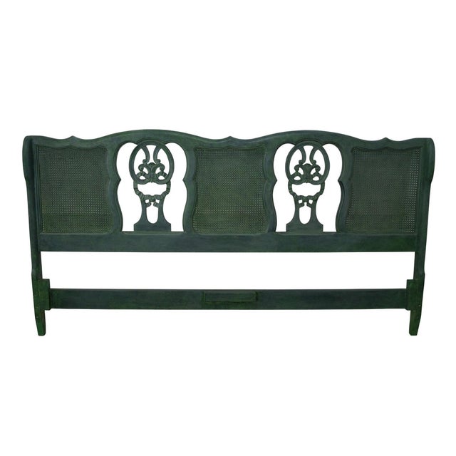 Custom Painted French Style King Size Headboard Chairish