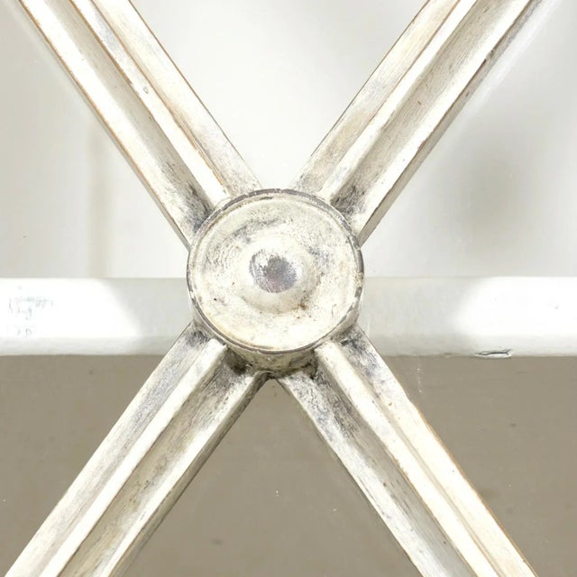 Large 19th Century French Directoire Period Painted Bookcase or Display Cabinet For Sale In Birmingham - Image 6 of 12