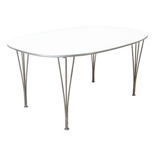 B613 Superelipse Table by Piet Hein & Bruno Mathsson for Fritz Hansen by Knoll For Sale
