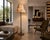 Brown Italian Burnished Brass Floor Lamp by Luigi Caccia Dominioni for Azucema, 1950s For Sale - Image 8 of 12