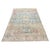 1920s Antique Botanical Rug | Blue and Red Floral Motifs | 4x7 For Sale - Image 5 of 5