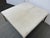 Modern Square Cowhide Ottoman + Brass Frame For Sale - Image 4 of 12