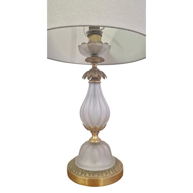 Lampshade in Glass, 1980s For Sale - Image 3 of 7