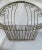 Vintage French-Style Twisted Wire Wall Basket – Ornate Scrollwork Garden or Plant Decor For Sale - Image 4 of 7