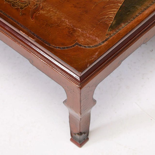 Chinese Coromandel Style Coffee Table For Sale - Image 4 of 4