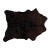 Natural Black Calf Hide 37" X 27" For Sale