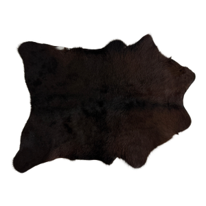 Natural Black Calf Hide 37" X 27"
