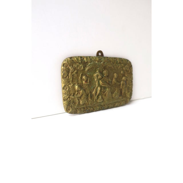 Late 19th Century French Neoclassical Style Gold Gilt Bronze Wall Art, Circa Late 19th Century For Sale - Image 5 of 9