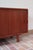 Teak Sideboard with Sliding Doors and Black Vinyl Top, 1970s For Sale - Image 12 of 18