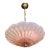 Murano Glass Round Pink Opalescence Glass Chandelier or Pendant For Sale