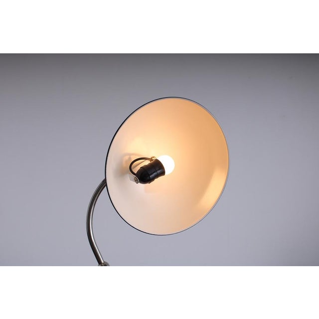 Bauhaus Black 144 Table Light by H. Th. J. A. Busquet for Hala, 1950s For Sale - Image 12 of 16