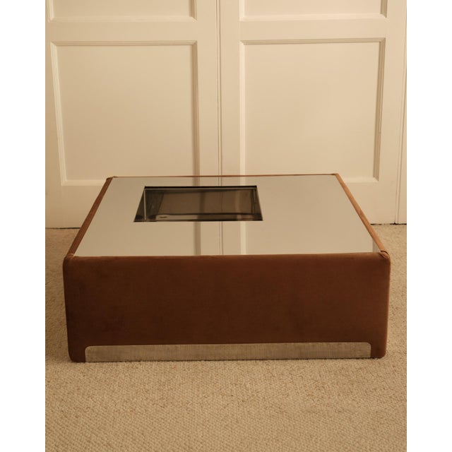 Vintage Italian Coffee Table in Metal, 1970s For Sale - Image 6 of 10