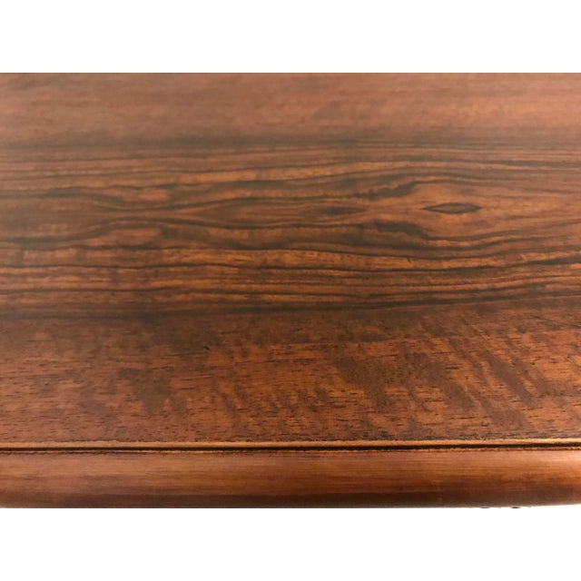 Brown Louis Style Mahogany Coffee Table, 1950s For Sale - Image 8 of 16
