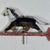 1920s Primitive Folk Art Handmade & Painted Wood Horse on Metal Arrow Weathervane For Sale - Image 9 of 10
