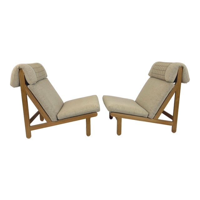 Bernt Petersen Danish Lounge Chairs – A Pair For Sale