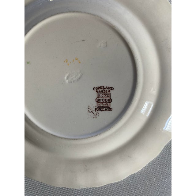 1930s Vintage Copeland Spode Wicker Lane Pattern England Plated S/4 For Sale - Image 5 of 6