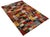 Pasargad DC Multi Color Fine Hand Knotted Gabbeh Rug For Sale - Image 4 of 4