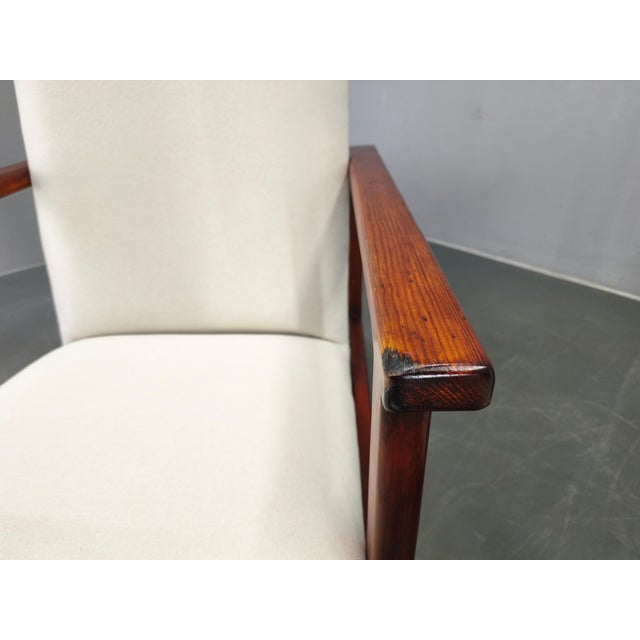 Mid-Century Modern Pine Lounge Chairs, Czechoslovakia, 1970s, Set of 2 For Sale - Image 9 of 15