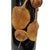 Late 20th Century Vintage Hungarian Studio Art Pottery Ceramic Vase Wi/Applied Chestnut Relief 12" For Sale - Image 5 of 6