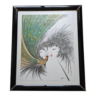 "Royal Kiss" Serigraph Limited Edition Print - Hisashi Otsuka For Sale