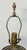 Brass Antique Ornate 1800's Electrified Heavy Brass Marble Stone Astral Oil Table Lamp For Sale - Image 8 of 11