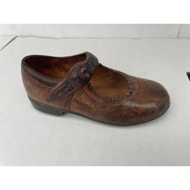 1960s Bronze Maryjane Shoe Sculpture For Sale In Miami - Image 6 of 12