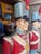 1950s Pair of British Royal Guards Polychrome Statues For Sale - Image 12 of 13