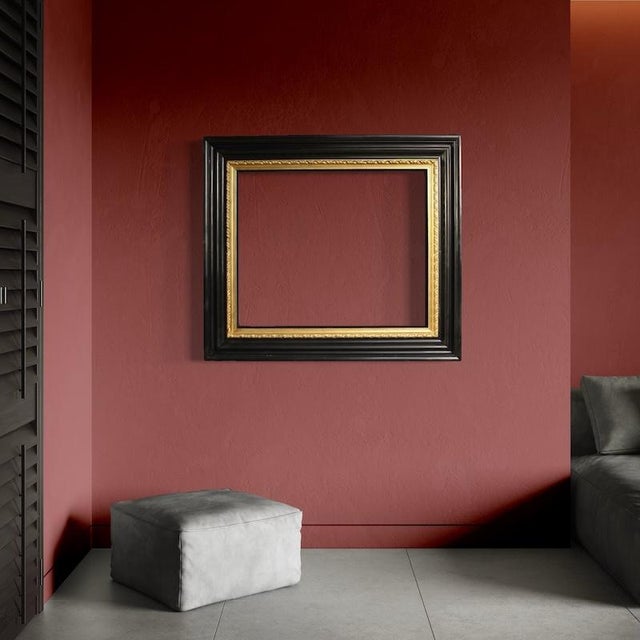 Italian Gilt Wood Frame, 1950 For Sale - Image 12 of 14