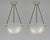 Hettier & Vincent French Art Deco Butterfly Pendant Light 1930s - 2 Available For Sale - Image 13 of 14