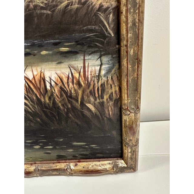 Lowcountry Landscape Framed Mural Reproduction Print For Sale In Charlotte - Image 6 of 6