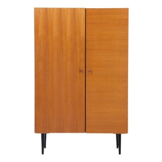 Vintage Teak Wardrobe, 1960s For Sale