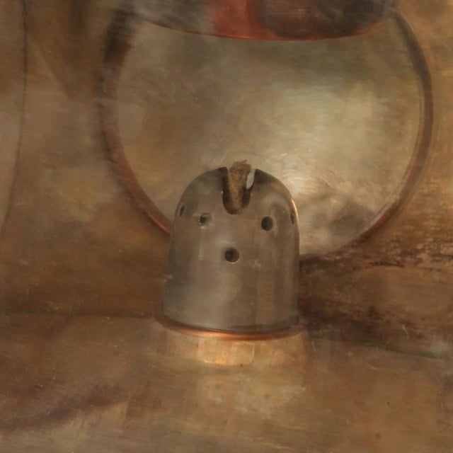 Set of 2 Antique Bleriot & Lucas Burbury Oil Illuminated Side Lamp For Sale In New York - Image 6 of 6