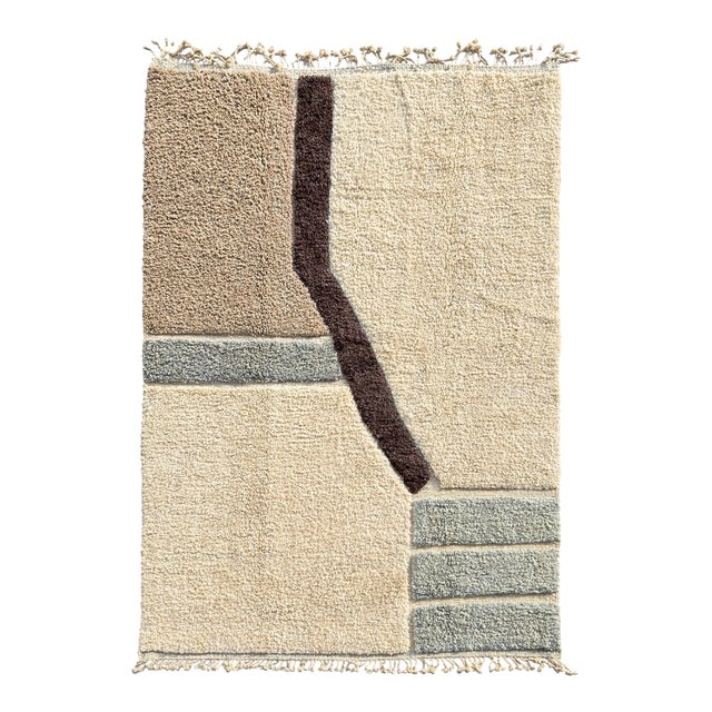 Modern Minimal Area Rug For Sale